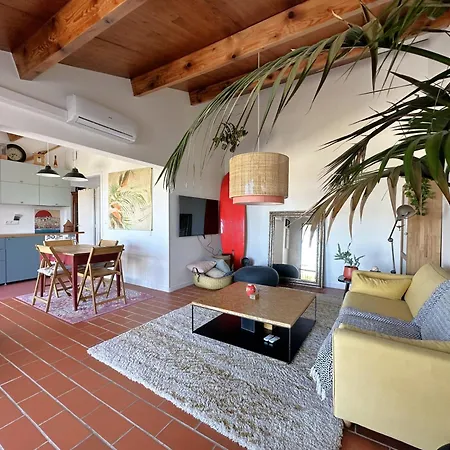 Mazet Cezar, Climatise Pour 4 Personnes, Avec Piscine Collective A Villa